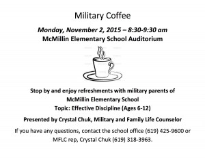 Flyer_Military Parent Coffee McMill